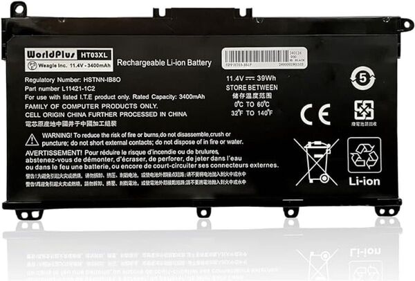 HT03XL バッテリー HP 15-da0000 15-db0000 Pavilion 15-cs0000 15-cu0000