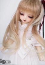 ウィッグ 6-7inchBJD CROBI CRWS-70 (Gradation Cream)_画像2