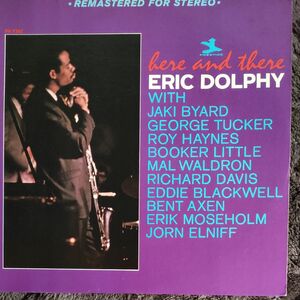 ERIC DOLPHY/ HERE AND THERE PRESTIGE US輸入盤LP