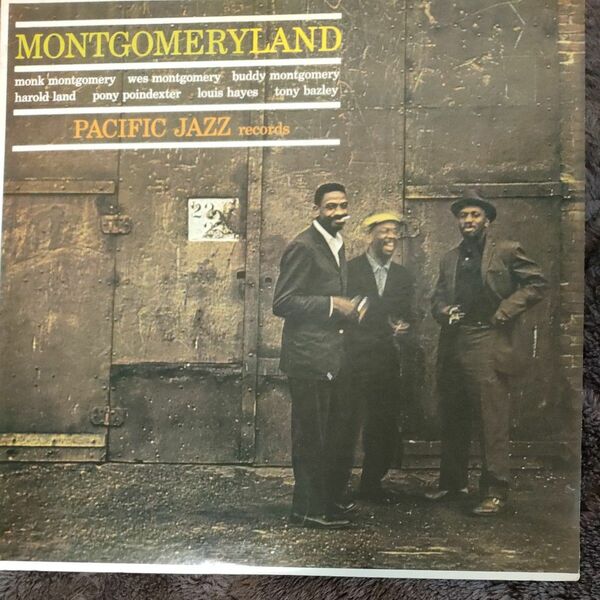 MONTGOMERY LAND/WES MONTGOMERY：PACIFIC JAZZ records/LP国内盤キングレコード