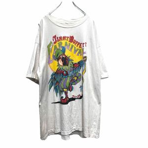 90s Jimmy Buffett CARNIVAL プリントTシャツ 3XL ビッグサイズ USA製 ツアーT アメリカ古着 152