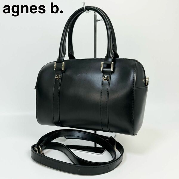 24B20 agnes b アニエスべー ハンドバッグ 2way ショルダー