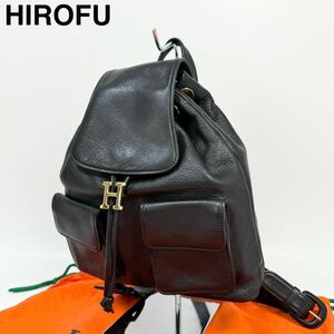 24B31 HIROFU ヒロフ ミニ リュック レザー 本革