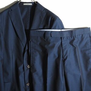 M2002H2 ■BOGLIOLI ボリオリ■ DOVER ドーバー コットンウール スーツ ネイビー 46 / 紺 テーラードジャケット パンツ セットアップ 春の画像2
