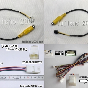 NSZT-W62G NSZT-Y62G NHDT-W60G NSZT-W60 NSZT-W61G NHDT-W59 NSDT-W59 NHZT-W58 NHDT-W58 ステアリングリモコン&VIDEOOUT映像出力コードの画像7