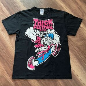 THICK FESTIVAL シクフェス ライブTシャツ バンドTシャツ フェス　夏フェス