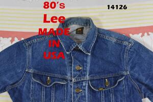 Lee 80’ｓ 220 デニムジャケット 14126c USA製 ビンテージ