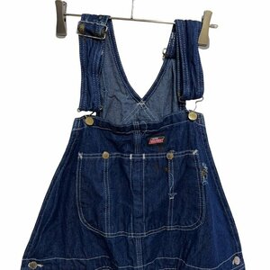 １スタ　ディッキーズ w38 アメリカ古着 ジーンズ　デニム オーバーオール Dickies 濃紺 作業着　ワーク M25 メンズ