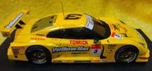 ★サイン入り【中古】トミーテック EBBRO YellowHat YMS TOMICA GT-R 2008 MODEL HASEMI MOTOR SPORT イエローハット トミカ ★ 送料520円 _画像6