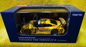 ★サイン入り【中古】トミーテック EBBRO YellowHat YMS TOMICA GT-R 2008 MODEL HASEMI MOTOR SPORT イエローハット トミカ ★ 送料520円 