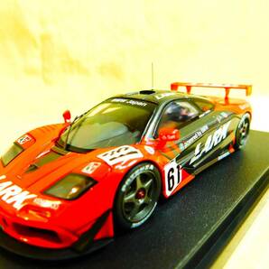 ☆EBBRO×hpi・racing McLaren F1 GTR #61 1996 JGTC 44687 1/43 J.Nielsen/D.Brabham 震災復興企画☆送料520円の画像10