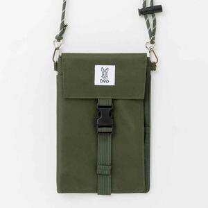 DODti-o-ti- wallet shoulder bag khaki "Treasure Island" company appendix 