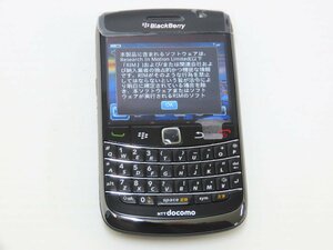 ◎レパ520/60☆未使用 Docomo ドコモ Blackberry Bold 9700 RCM71UW ブラック☆0312-391