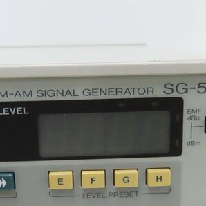 ◎140☆KENWOOD SG-5115 FM-AM Signal Generator☆0312-394の画像3