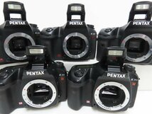 ◎80☆PENTAX ペンタックス デジタル一眼レフカメラ K20D-W ジャンク5台まとめて☆0325-470_画像2