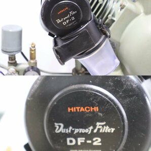 西P☆HITACHI 日立 ベビコン コンプレッサー 5.5OP-9.5CG 三相200V 使用短い☆3J-312の画像5