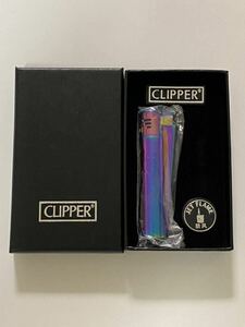 CLIPPER クリッパー ライター ジェット メタル レインボー ターボライター