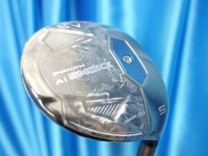 【Callaway】【キャロウェイ】【2024 PARADYM Ai SMOKE MAX D】【エーアイスモーク フェアウェイ】【TENSEI 50 for CW】【5W-SR】