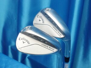 【Callaway】【キャロウェイ】【2022 JAWS RAW クロム ウェッジ】【ジョーズ ロウ】【MODUS TOUR115-S】【50・12W & 56・12W】