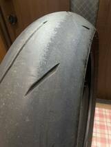 中古MCタイヤ DUNLOP SPORTMAX α-14 190/55ZR17 ダンロップ スポーツマックス 190 55 17 2119 M3048_画像2