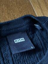 Kith ニットセーター　ネイビー_画像4