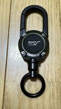 ルートコー マグリール360 マグネット内蔵型リールカラビナ カーキ ROOT CO. GRAVITY MAG REEL_画像1