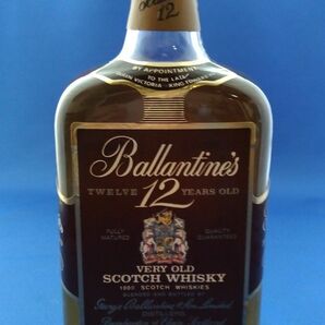 ☆稀少 メーカー製造終了品 バランタイン 12年 古酒 箱無し Ballantines スコッチ 40％ 750ml 