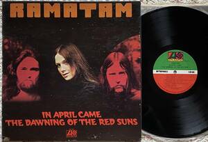 【US盤LP】Ramatam／In April Came The Drawing Of The Red Suns／SD 7261 見開き