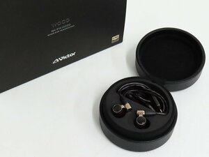 ▲▽【美品】Victor HA-FW10000 カナル型 イヤフォン ビクター ケース/元箱付△▼020598001m△▼