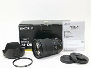 ●○【美品・保証有・元箱付】Nikon NIKKOR Z 24-120mm F4 S カメラレンズ 標準 ズーム Zマウント ニコン○●020649002m○●