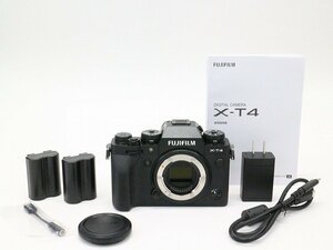 ●○【美品・総シャッター数200回以下】FUJIFILM X-T4 ミラーレス 一眼カメラ Xマウント 富士フィルム○●020635005○●