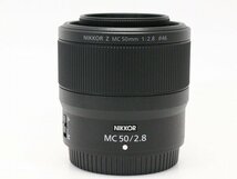 ●○【美品】Nikon NIKKOR Z MC 50mm F2.8 カメラレンズ 標準 マクロ Zマウント ニコン○●020617001○●_画像3