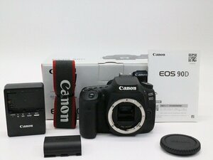 ●○【良品・元箱付】Canon EOS 90D デジタル一眼レフカメラ ボディ EFマウント キャノン○●020375003m○●