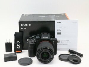 ●○【元箱付】SONY α7III ILCE-7M3 ズームレンズキット ミラーレス 一眼カメラ Eマウント ソニー○●020851001m○●