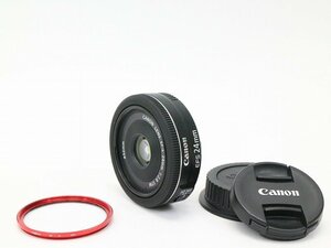●○【良品】Canon EF-S 24mm F2.8 STM カメラレンズ 広角 単焦点 EFマウント キャノン○●020818004○●