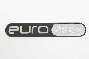 エンブレム euro spec プレートタイプ ユーロ スペック 欧州車 ヨーロッパ車 限定 LIMITED リミテッド トヨタ ダイハツ ホンダ マツダ