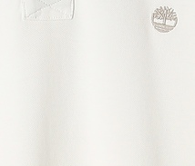 セール! 残りわずか! 正規品 本物 新品 ティンバーランド 半袖 ポロシャツ 着心地抜群 綿100% Timberland ホワイト系 ワイルド クール! M_画像3