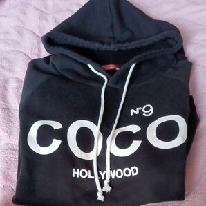 レディース スウェットパーカー パーカー Lから3L coco No.９裏起毛 ハリウッドセレブ 価格相談歓迎中