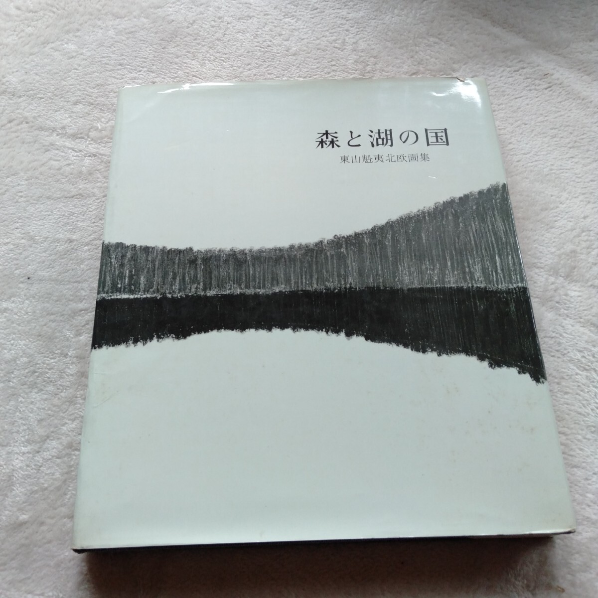 B185 森と湖の国 東山魁夷 北欧画集 本 雑誌, 絵画, 画集, 作品集, 画集