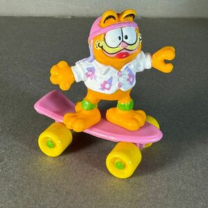 Garfield ガーフィールド PVCフィギュア スケボー　マクドナルド　ハッピーミールトイ