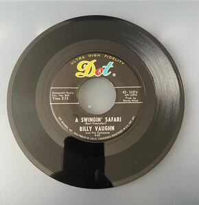 BILLY VAUGHN ＊ A SWINGING' SAFARI / INDIAN LOVE CALL 米盤