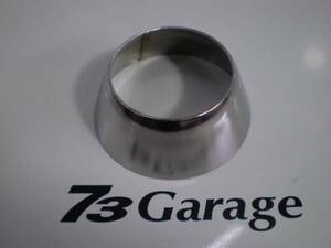 51.5-76.3　sus304 ステンレス　マフラー用　異径パイプ サイズ変換 ジョイントパイプ　自作マフラー　DIY　73Garage　73gthkn