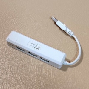 BUFFALOの4ポートUSB2.0ハブ「BSH4U06WH」の画像1