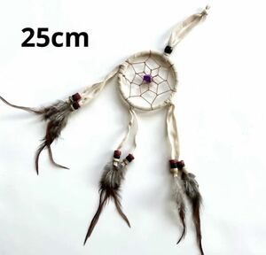 * free shipping * new goods Dream catcher hand made ethnic Asian neitib Hawaiian car accessory beige 