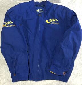 *SUBARU Subaru supplied goods 555 jumper blouson not for sale * Legacy Legacy service man mechanism nik