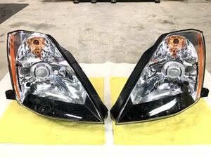  Nissan Fairlady Z previous term Z33 head light HID left right set KOITO 100-63705 lighting has confirmed prompt decision equipped! same day shipping possibility! 0218