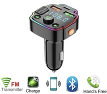 Bluetooth FMトランスミッター 充電器　充電　音楽再生　Type-C 対応　microSD 急速充電　ハンズフリー　スマホ シガーソケット　2_画像6