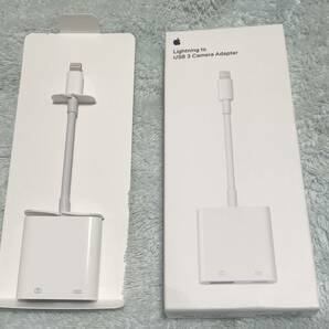 【匿名送料無料】即決 Apple純正 Lightning - USB 3カメラアダプタ MK0W2AM/AA1619