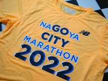 名古屋 シティーマラソン 半袖 Ｔシャツ M れ4411　ニューバランス　2022年　_画像3