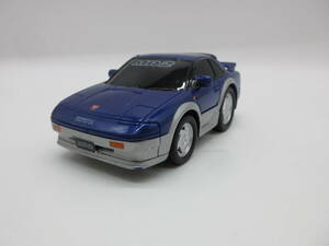 トヨタ　MR2 MR-2　AW11 ブルー×シルバー　プルバックカー　カラーサンプル　ミニカー